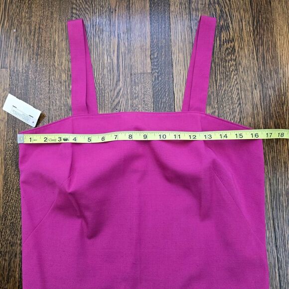 True Vintage Deadstock Hippie Crop Tank Top Union Made 70s 60s USA Hot Pink Chic - Picture 9 of 15